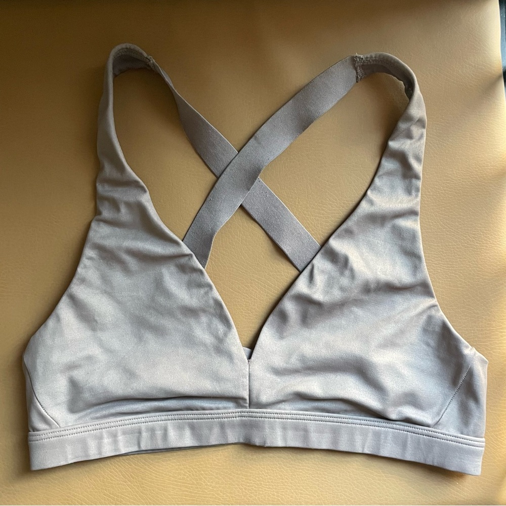 mauve victoria sport crossback sports bra